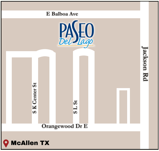 Paseo Del Lago Street Plan