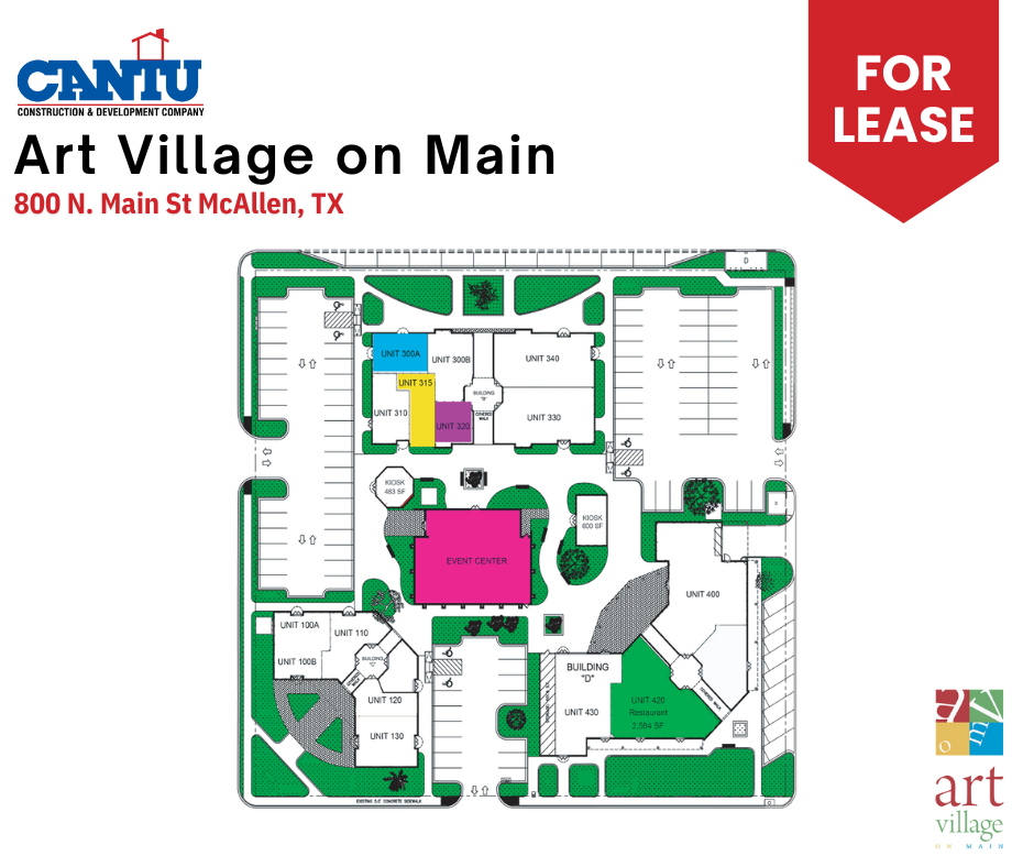 Art Village on Main Floor Plan