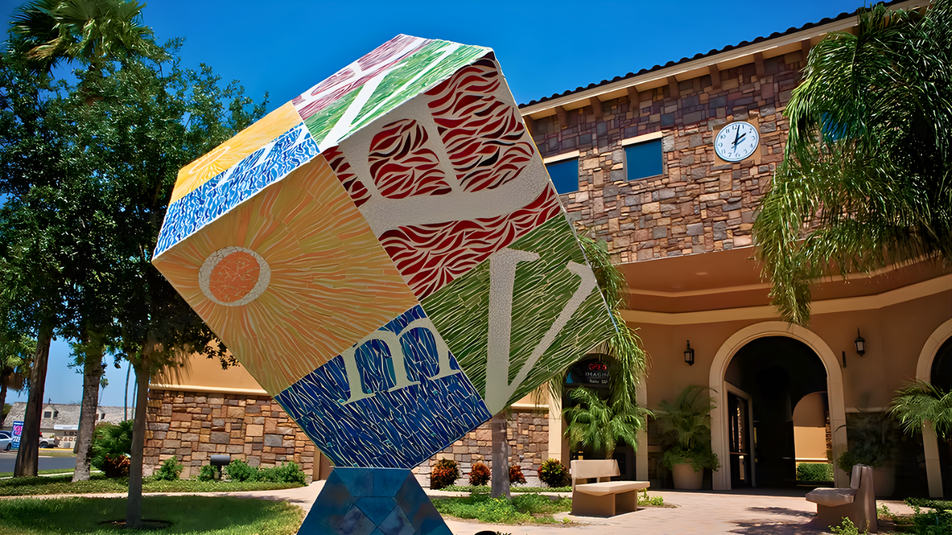 Art Village Cube Rendering