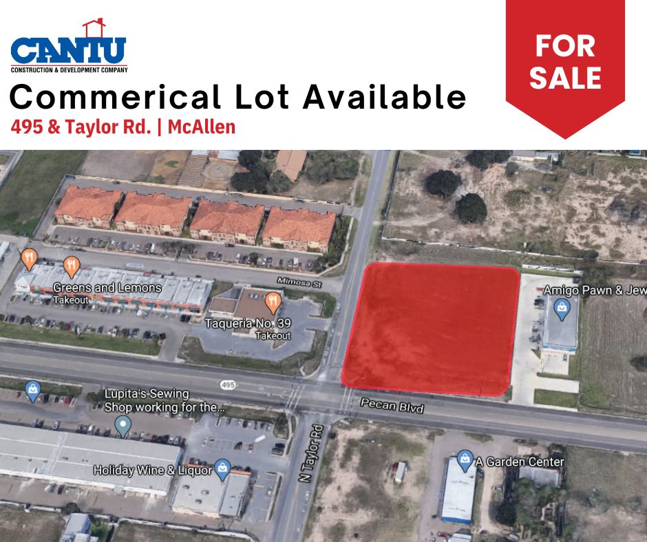 Commercial Lot 495 & Taylor Rd